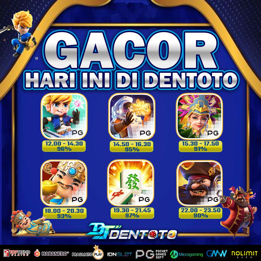 DENTOTO 💤 Situs Gacor Slot 4D Online Agen Slot 88 Terbesar Jamin Bayar